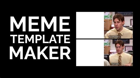 meme template maker generator
